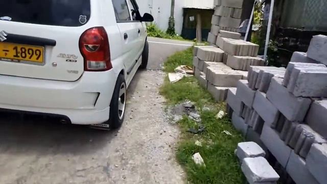 First test run alto K10 turbo Converted