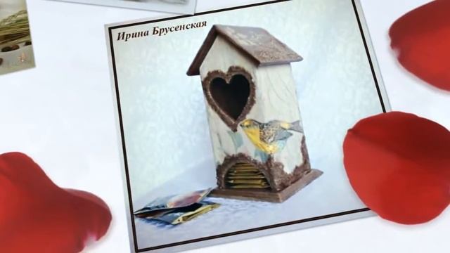 Комплексное состаривание в декупаже - 2013, работы учениц.