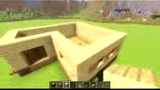 СТАРТОВЫЙ ДОМ В MINECRAFT! (2 этажа   подвал)