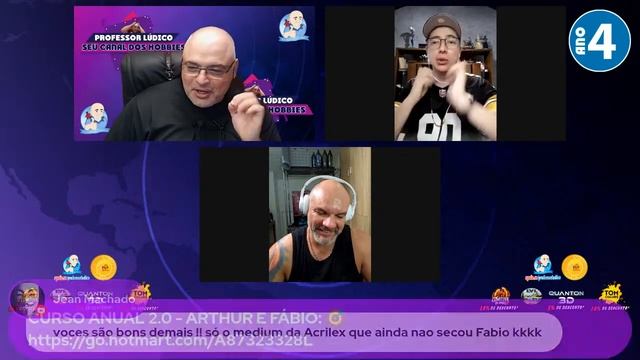 ? PINTURA DE COLECIONÁVEIS 3D COM ARTUR MONTEIRO E FÁBIO BECHINSKI - ENTREVISTA 351 - ANO 4