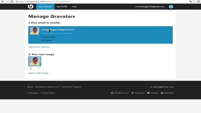 Foto de Perfil en WordPress: Cómo Crear un Gravatar