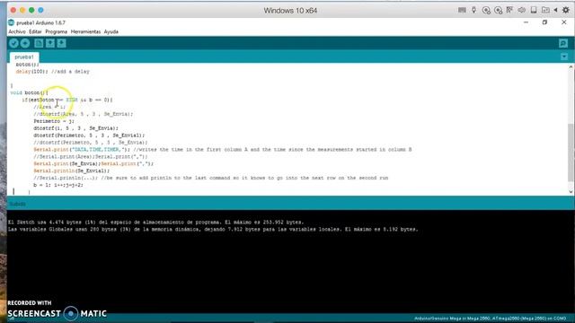 Comunicación entre Arduino y Microsoft Excel