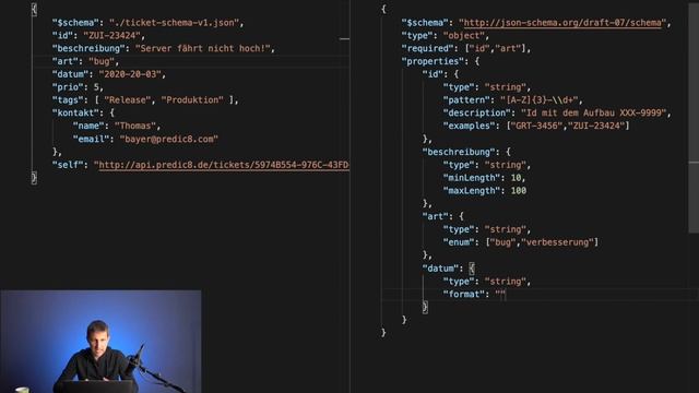 JSON Schema erstellen - JSON Tutorial #10 (German)