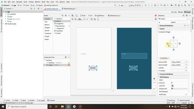 Android Tutorial- How To Fix Constraint Layout Problem