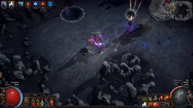 Path Of Exile 3.12 Heist League - Ballista Totem Elemental Hit - Uber Elder