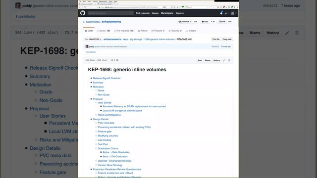 Kubernetes SIG Storage - Storage Pool design meeting 20200513