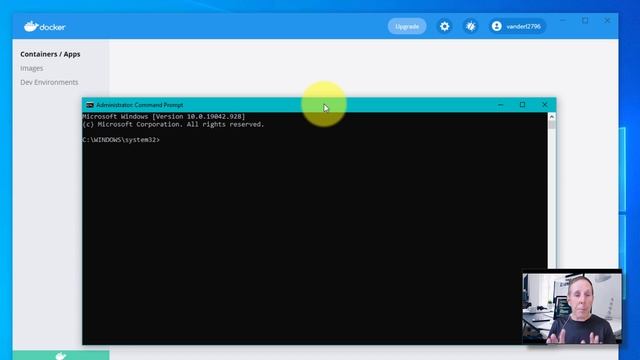 Windows 10 Docker Desktop for Windows:  in five minutes
