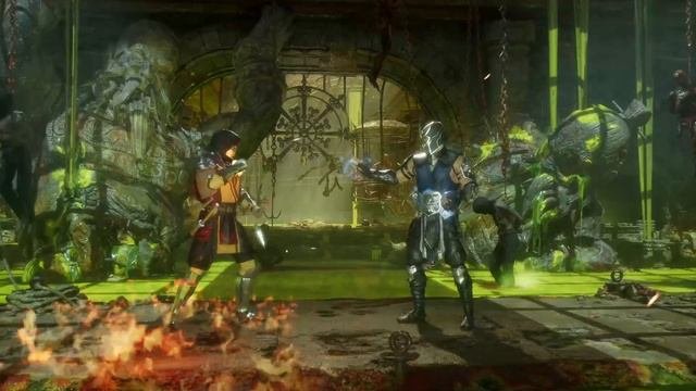 Некрос против Джонни ин зе Дарк  Necros vs Johnny in the Dark в Мортал Комбат 11 Mortal Kombat 11