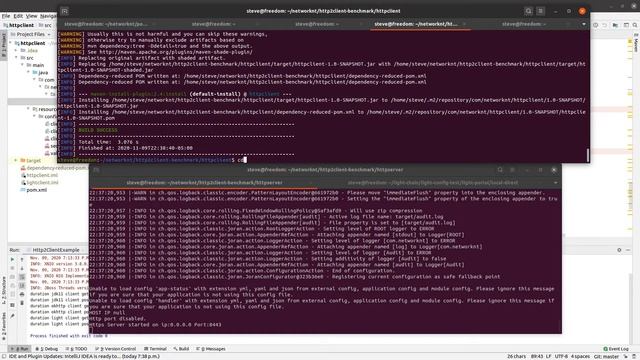 Java HTTP Client Benchmark with HTTPS/2 for REST Service