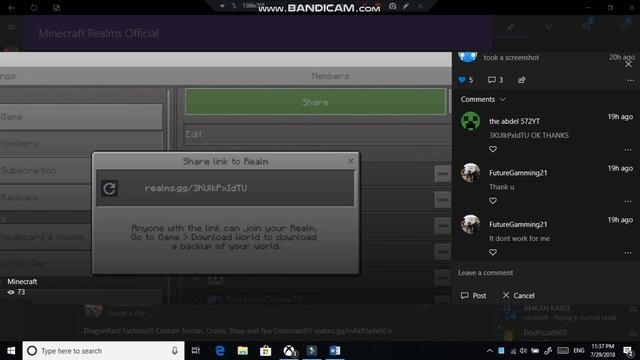 Join Minecraft Realm With Codes For Free !!