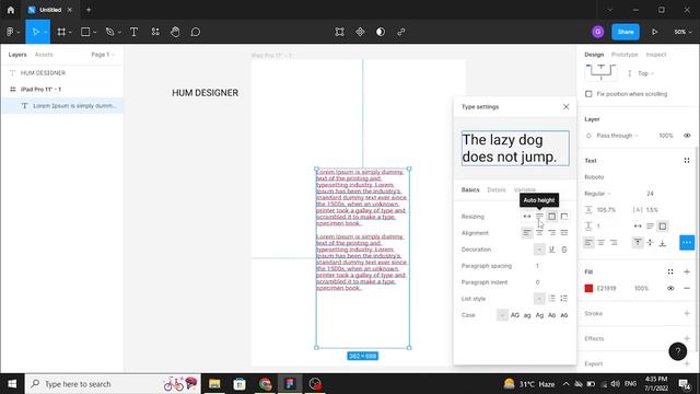 Text tool & Styles | Figma tutorial in urdu #figma #uxdesign #webdesign