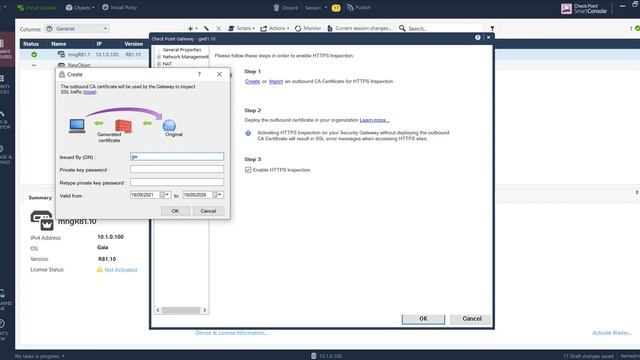 checkpoint smartdashboard gateway object