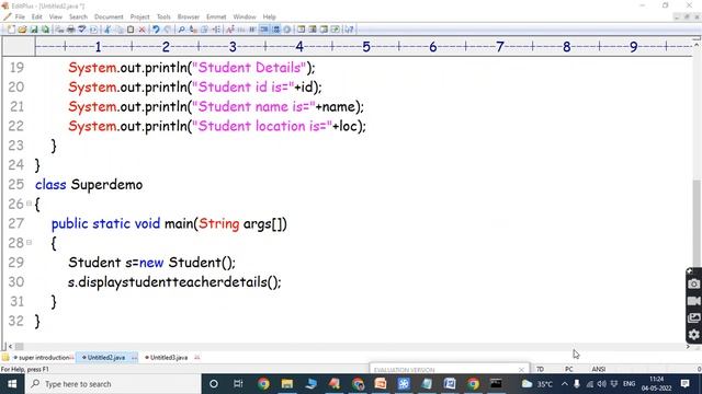 Super Keyword in Java - Super(), Super.variable, Super.method with example || Super Keyword in Java