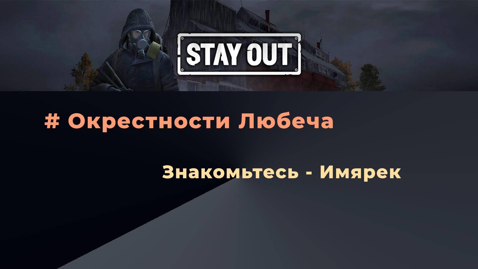 Stay Out_Знакомьтесь-Имярек