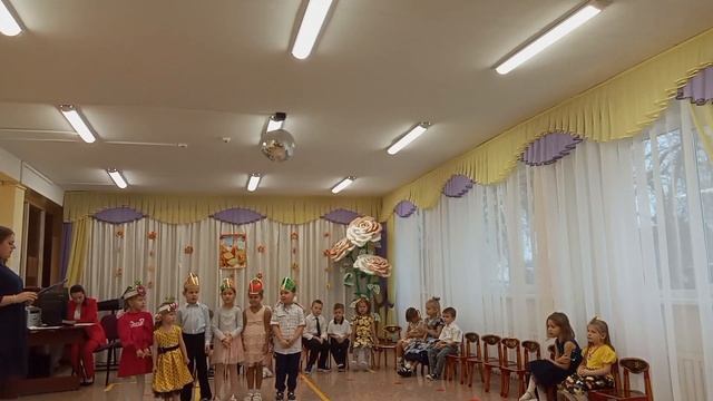 Праздник осени Средняя и  Старшая группы д/ с 34 ОСП 1