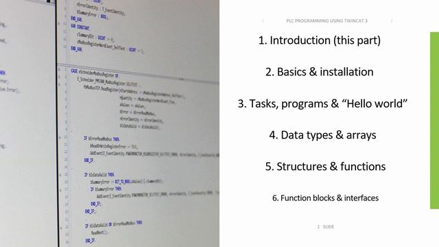 PLC programming using TwinCAT 3 - Introduction (Part 1_18)