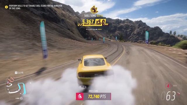 Forza Horizon 5- Ford Mustang GT Drift Build