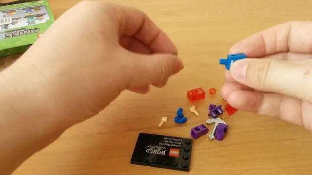 Минифигурка Майнкрафт Стив LEBQ 1716 Steve Minecraft