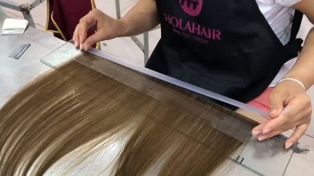 The Way We Make Tape-in Hair Extensions