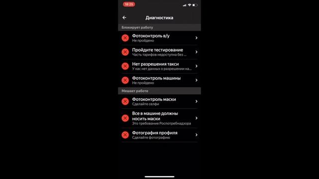 Работа с приложением Яндекс.Про
