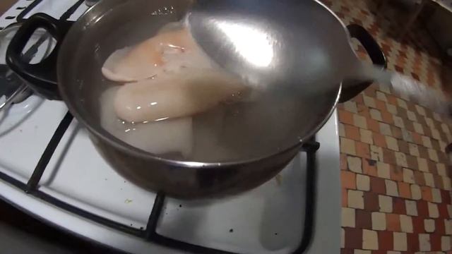 Салат с кальмаром / salad with squid