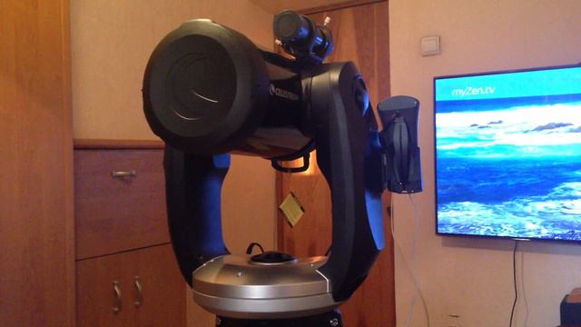 Celestron CPC 800 GPS XLT PC connectivity test.