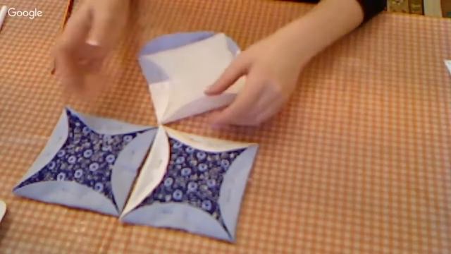 Пэчворк в технике оригами Мастер класс