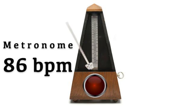 Metronome 86 bpm 