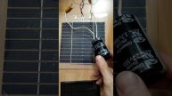 500 Farad от солнечной панели .