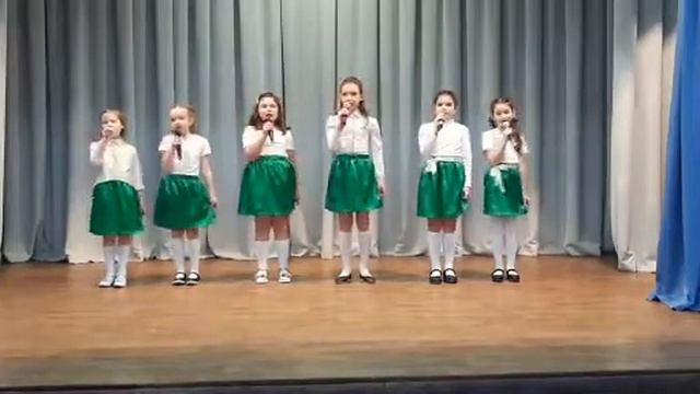 МОУ Вознесенская ООШ группа Непоседы песня "Весна"