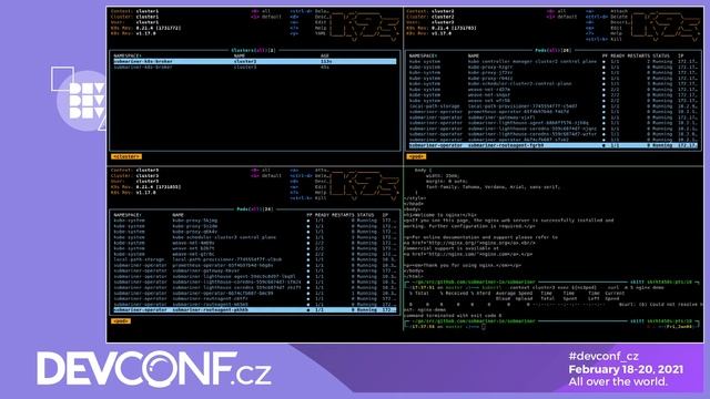Connecting Kubernetes clusters with Submariner - DevConf.CZ 2021