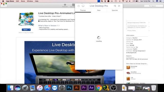 Set Live Wallpapers & Animated Desktop Backgrounds in MAC OS