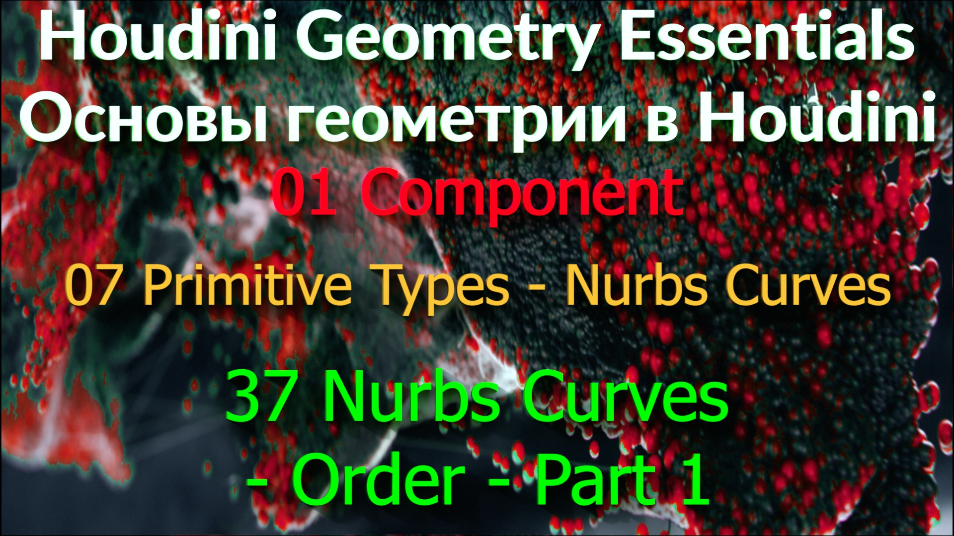 01_07_37. Nurbs Curves - Order - Part 1
