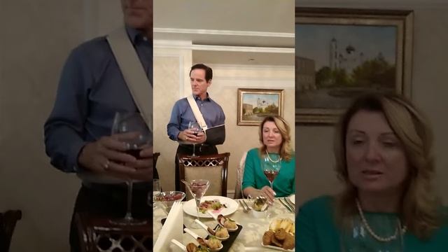 Ужин с президентом клуба InCruises Майклом Хатчисоном в городе Воронеж!!!