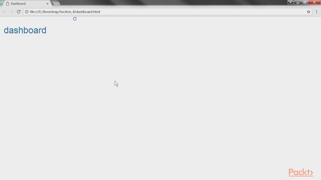 Developing Web Application Using Bootstrap 4: Last Navigation Bar| packtpub.com