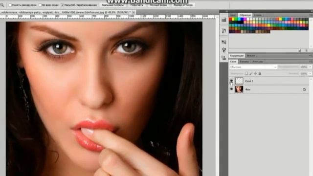 КАК СДЕЛАТЬ ГЛАЗА ВЫРАЗИТЕЛЬНЫЕ  Уроки Photoshop