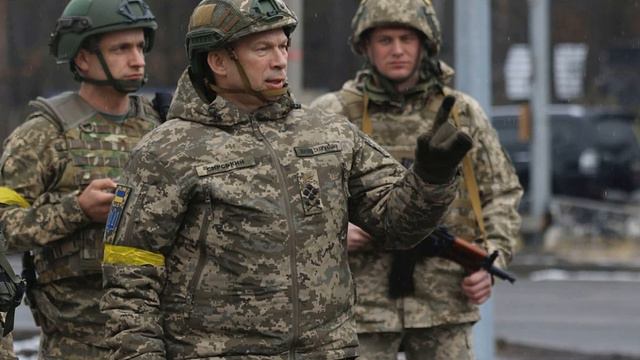 ウクライナ軍の最高司令官はロシアの攻勢を発表した。