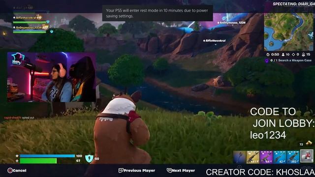 PLAY FORTNITE WITH ME