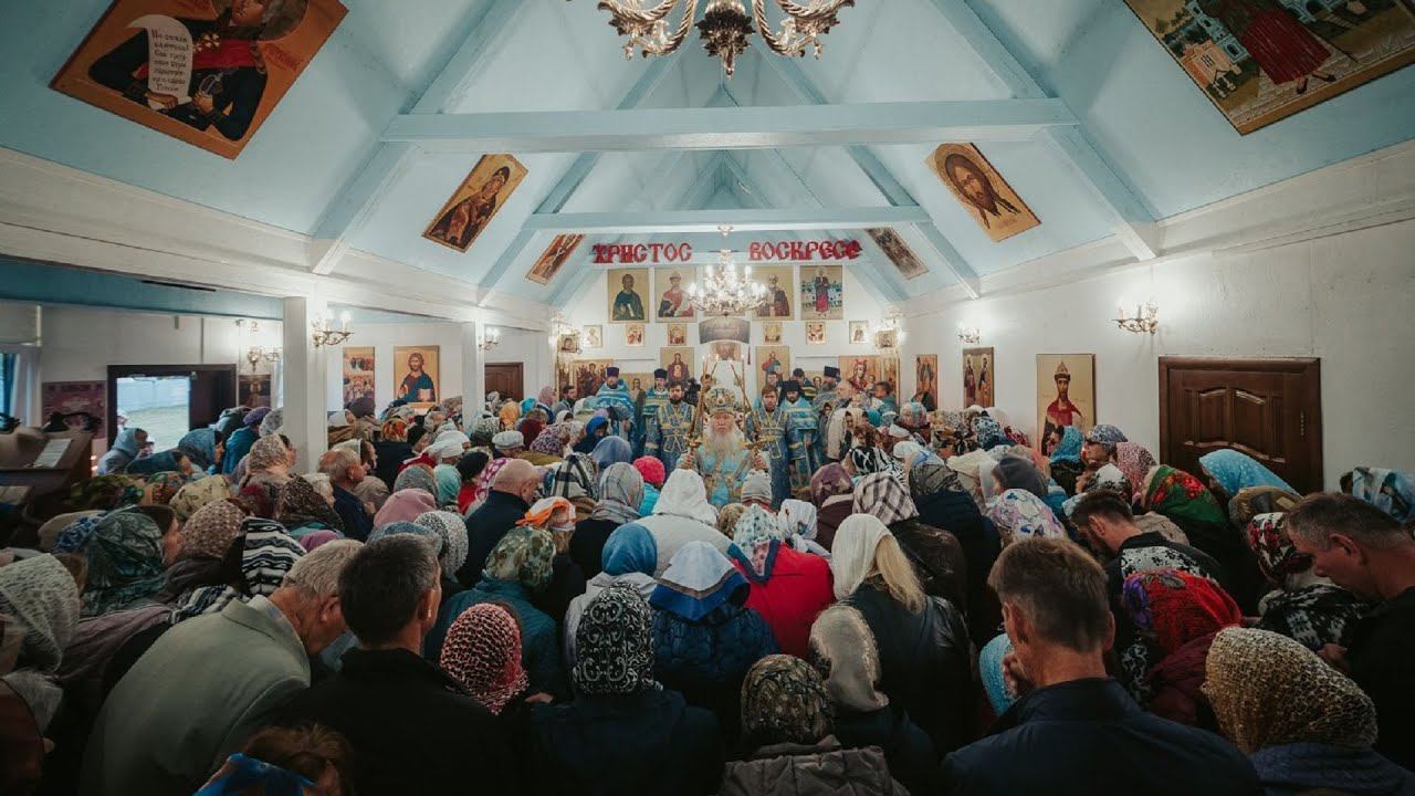 Престольный праздник в храме Рождества Богородицы Симбирская митрополия