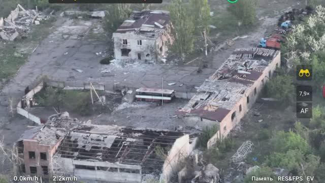Применение штурмовых байков /5-я бригада ВС РФ, которая штурмует Красногоровку