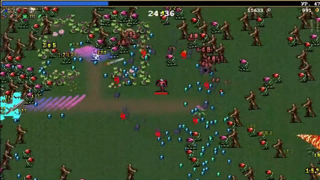 Vampire Survivors Krochi Гиганская голубая ВЕНЕРА Безумный ЛЕС