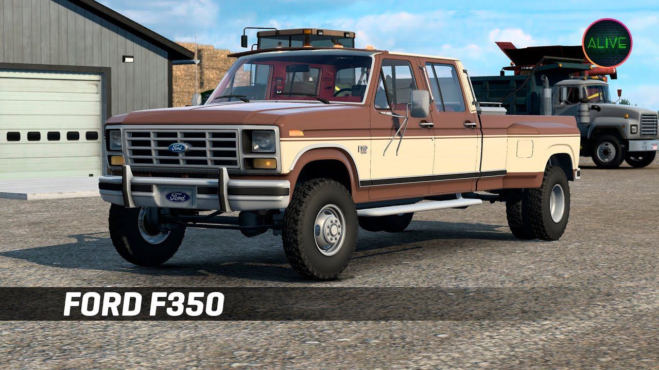 FORD F350 (Masons Mod Shop) - ОБЗОР МОДА ДЛЯ ATS 1.43