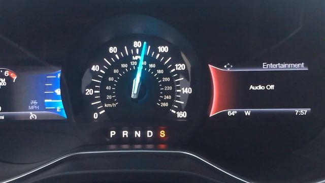 2016 Ford Fusion Titanium EcoBoost  0-60 0-100 MPH