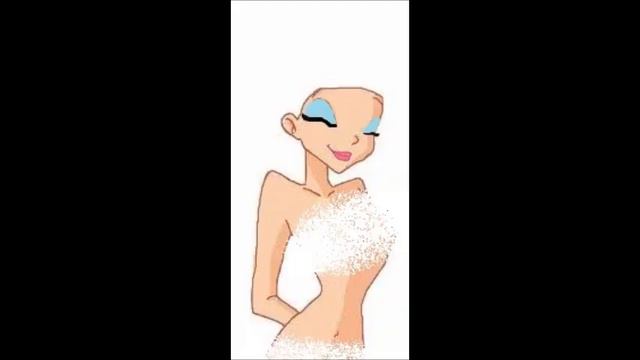 Преврощение феи Винкс.Энчантикс фея льда