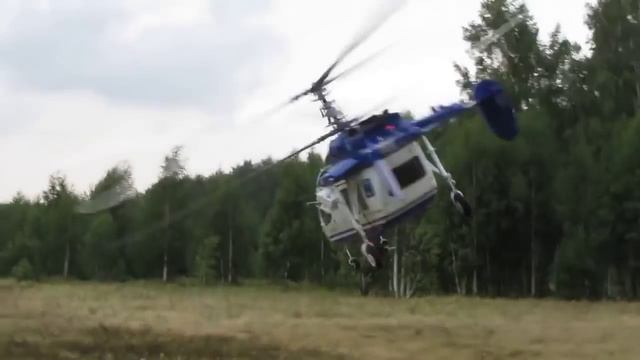 Демонстрация возможностей многоцелевого вертолета Ка 226