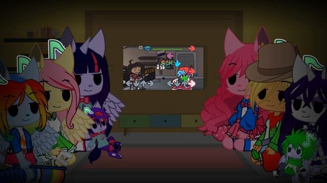 MLP React -  FNF Vs Sunday FNF Mod