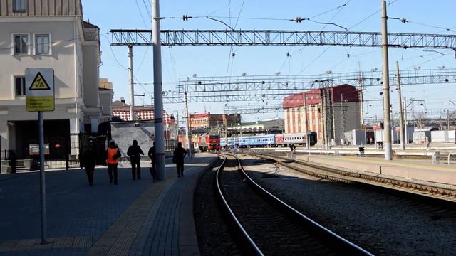 ЭП2К-291 на станции Екатеринбург-Пасс
