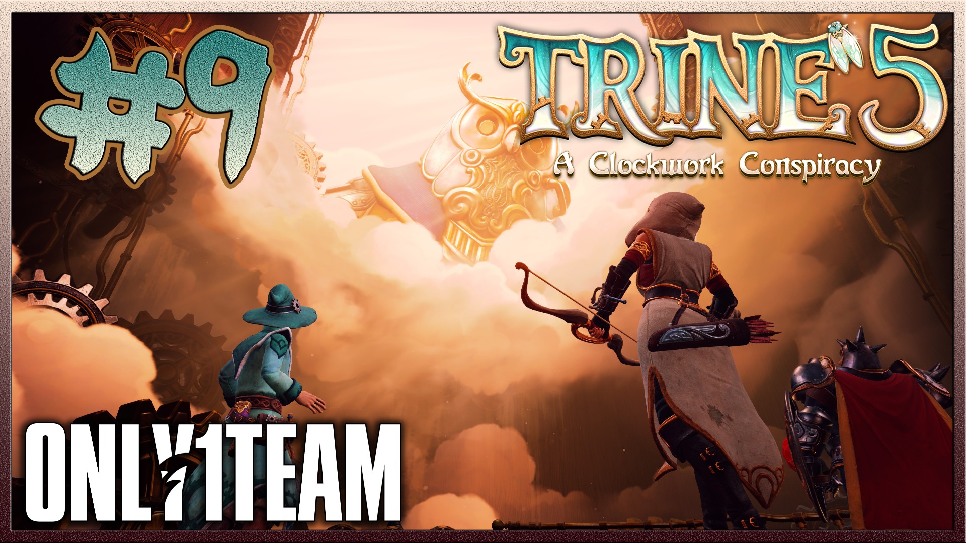 ТРАЙН 5 #9 | Действие 3 | Trine 5: A Clockwork Conspiracy | КООП прохождение