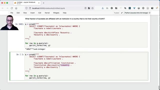 (3/6) Knowledge graph search: SPARQL