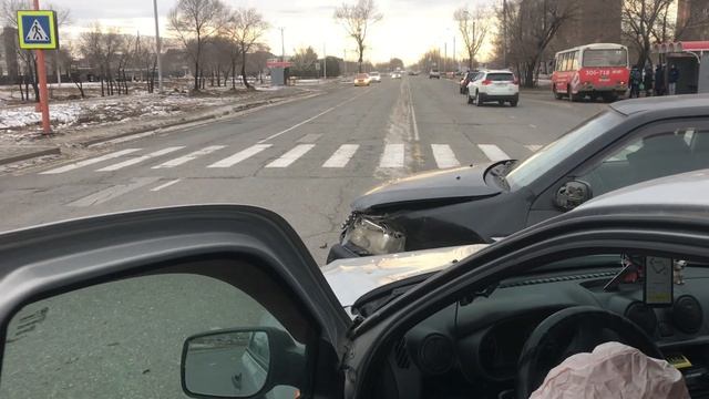 ПОПАЛ В ДТП/ЖЕСТЬ/ГРАНТА ДЕРЖИТ УДАР